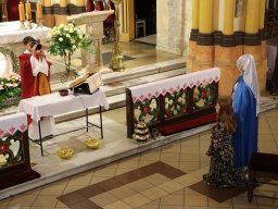 Spektakl Tajemnica Mszy Świętej z okazji Kongresu Eucharystycznego, 28.04.2024